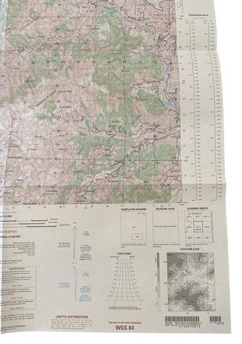NIMA Military Topographic Map of DIR, PAKISTAN 2004 - Picture 3 of 6