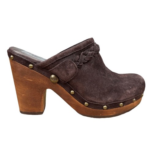UGG Harkley Mid Tops Fleece Lined Brown 1016472 Sz9 | eBay display picture 1