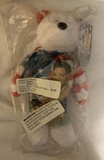 LE Elvis Presley GI Blues Beanie Bear Plush 001 Sealed American Flag