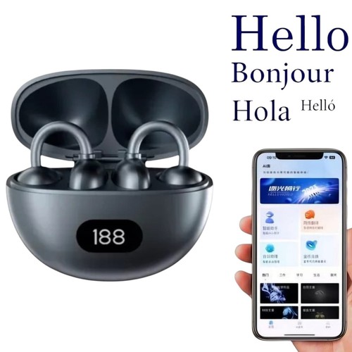 Auriculares Traductores de Idiomas Traducción en Tiempo Real Música Y Llamadas - Picture 12 of 18