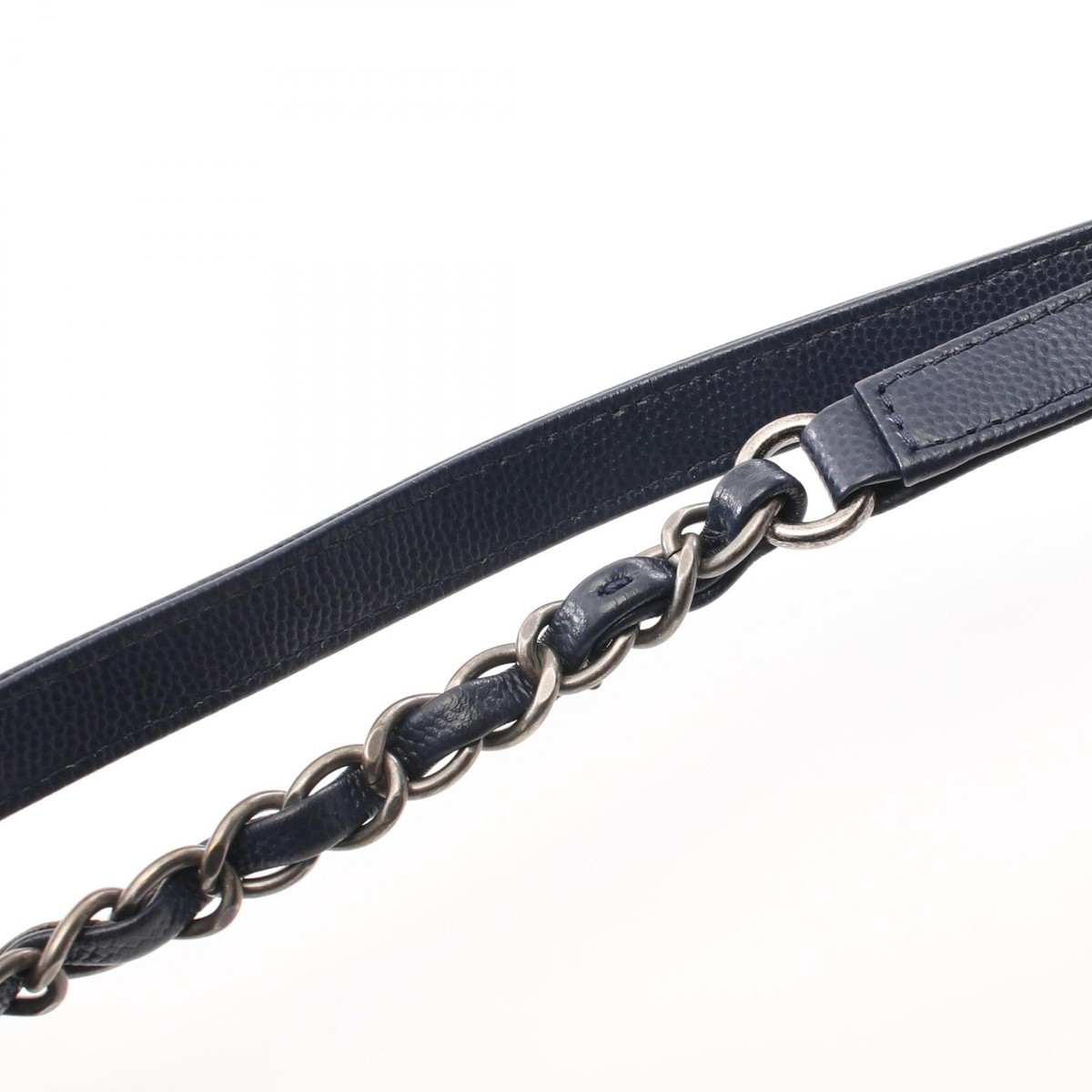 CHANEL COCO Mark Rucksack Backpack chain shoulder Fabric 