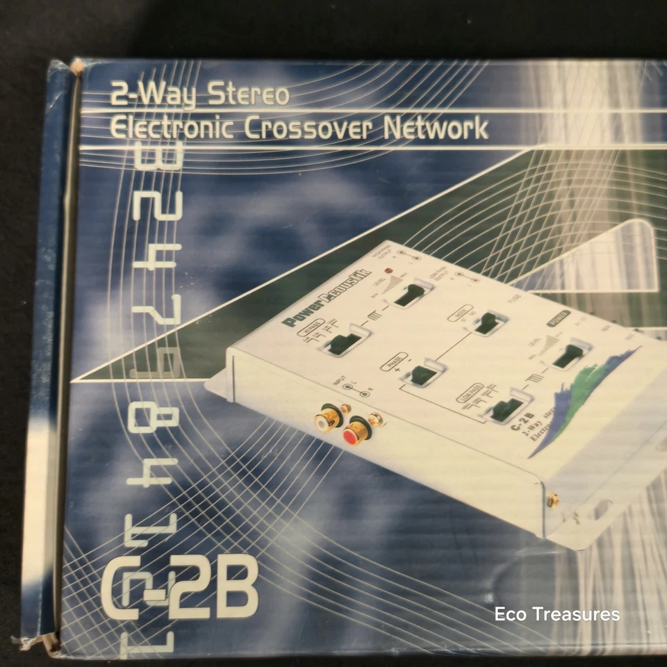 Power Acoustic C-2B Electronic Crossover Network 2-way Stereo New in Open Box - Image 2 of 4