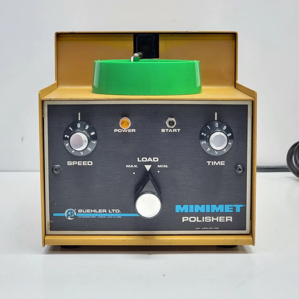 RECIÉN REVISADO - CORREAS NUEVAS, LUBRICANTE, CABLE + Pulidora Minimétrica Buehler 115V 69-1000-160 Foto 2 de 4