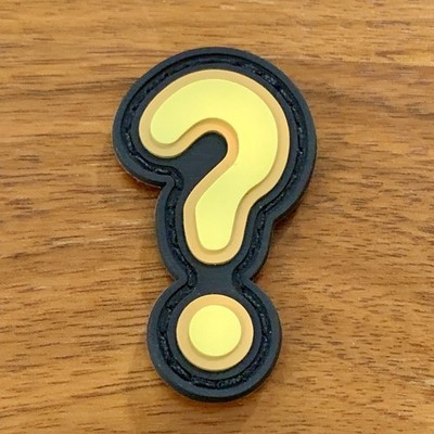 Blizzard Blizzcon Badge Patch Backpack World Of Warcraft Quest Question Mark ?