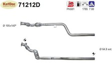 ✅ Katalysator für Mercedes E-Klasse (W/S210) E300 Turbo-D, 3.0, 130kW, Euro 1