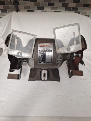 #ad DURACRAFT INDUSTRIAL HEAVY DUTY ALL BALL BEARING Bench Grinder MODEL 50 6RX G $69.50