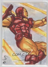 2022 Upper Deck Marvel Masterpieces 1/1 Michael Munshaw #MM246 Auto Sketch i1f