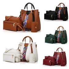 Shoulder Bag Women Designer Leather Large Capacity Ladies Handbag Hobo Tote UK