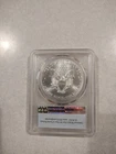 2020 Silver Eagle PCGS MS70 First Strike Flag Label