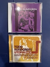 Todd Rundgren CD Lot - Flashback With + Utopia Live At Hammersmith 75 Odeon CD