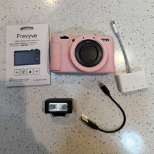 Sony Cyber-shot DSC-RX100 VII 20.1MP 8.3x Zoom Built-in Flash Pink Case