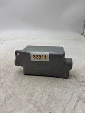 Killark SWB-6 Device Box 1" Feed Through Explosion Proof Aluminum 1 Gang