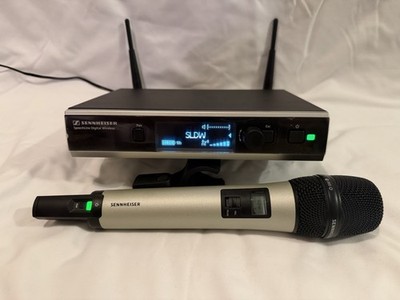 Sennheiser HANDHELD SET DW-4-US R SpeechLine Digital Wireless Vocal Set LN