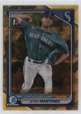 2024 Bowman Chrome Sapphire Edition Prospects Gold /50 Jeter Martinez 1d4b