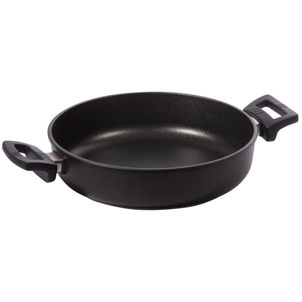 Eurolux Aluguss Kasserolle 24 Cm Bratentopf Induktion Antihaft Schmortopf Flach-image