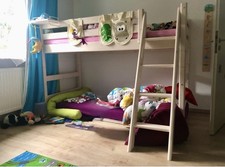 Flexa Classic mittelhohes Bett Kiefer Weiß 107130 90x200cm LAGERWARE