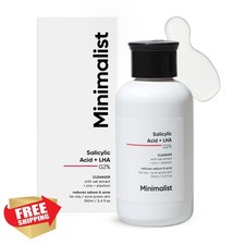 Minimalist Salicylic Acid Face Wash 3.4 Oz