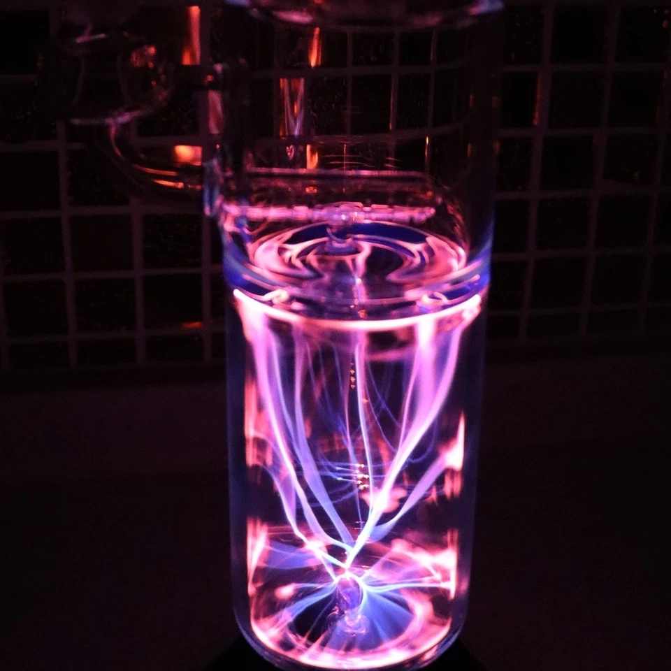 14-дюймовый кальян плазменный бонг электрическая стеклянная водяная трубка бонг для курения и чаша и коробка 14 мм - Изображение 4 из 4