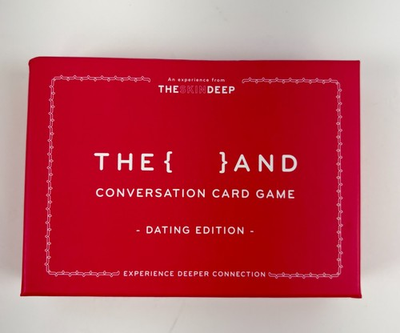 #ad The Skin Deep Conversation Card Game Dating Edition Relationship Questions $19.00