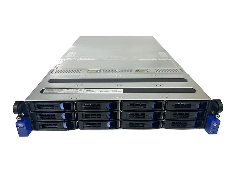 TYAN B7102T76V8E4HR-2T-N 2U 12x3.5in SATA/NVME DUAL XEON SCAL 2x GPU SERVER *New - Image 2 of 4