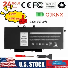 🔥LOT 68Wh GJKNX Battery For Dell Latitude 5480 5580 5490 5491 5590 5591 US FAST