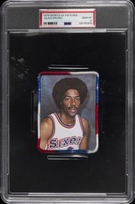1978 SPORTS I.D. PATCHES JULIUS ERVING PSA 10