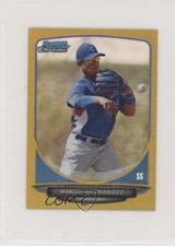 2013 Bowman Chrome Minis Gold Refractor 16/50 Marco Hernandez #109 1s8