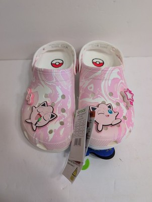 Crocs Pokemon Jigglypuff Classic Clogs Pink Light Up Mens  display picture 1