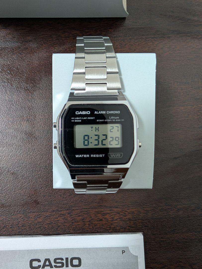 Casio Classic A158WEA-1JF Silver Resin & Stainless Steel Casio Classic A158WEA-1JF Silver Resin & Stainless Steel
