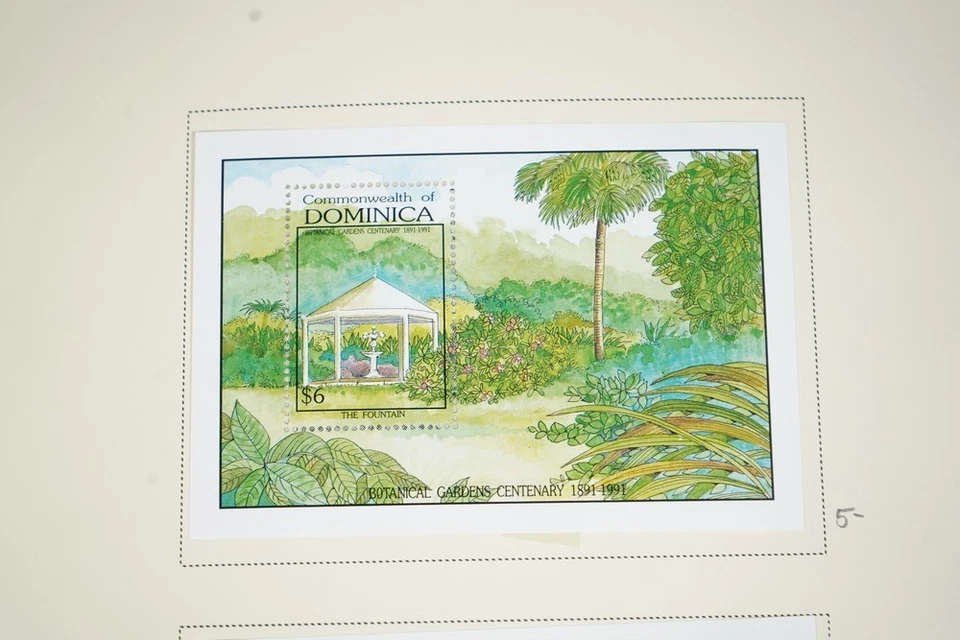 DOMINICA 1992-2003 COLLECTION OF 300+ STAMPS MINT IN SCOTT ALBUM - Image 3 of 4