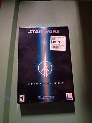 Star Wars Jedi Knight II: Jedi Outcast Big Box PC CD-ROM (Manual And Box Only)