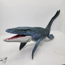 Jurassic World Real Feel Mosasaurus 28" Oceanic Dinosaur Figure Mattel, 2017 