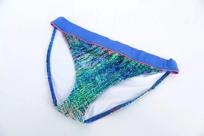 Sweaty Betty Dive In Bikini Hose L Bleu Stretch Bademode Sportive - Photo 1/4