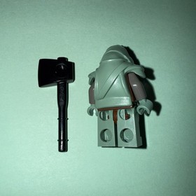 Lego Gamorrean Guard 4476 Dark Gray Arms Jabba's Prize Star Wars Minifigure