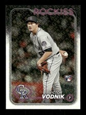 2024 Topps #607 Victor Vodnik Rookie Colorado Rockies All-Star Game