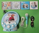 Disney Frozen Elsa & Anna Karaoke Machine CD Player - Lights Up - Bonus CDs — photo 1