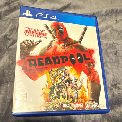 Activision Deadpool PS4 Action M Marvel Remote Play NTSC-U/C 2013