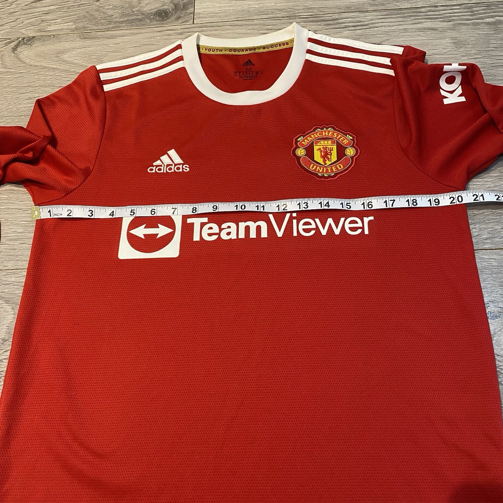 Manchester United 2021/22 Long Sleeve Home Shirt thumbnail 4