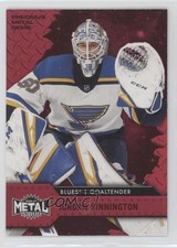 2020-21 Skybox Metal Universe PMG Red 11/90 Jordan Binnington #50 p0r