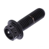 Schraube 6 Kant M8X1.25 25Mm Edelstahl V4A Racing Schwarz LSSHX825RBK, 7754137