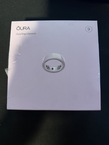Oura Ring Gen 4 Ceramic Petal Size 9