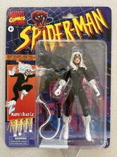 2020 Marvel Legends Retro Collection Spider-Man Series Black Cat Action Figure