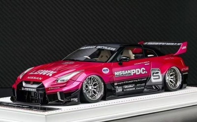 Nissan R35 GT-RR LBWK (Metallic Pink/ Black) [Davis & Giovanni] 1
