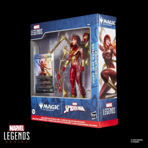 🔥PRESALE🔥Hasbro Marvel Legends x Magic: The Gathering Iron Spider Figure - Picture 2 of 12