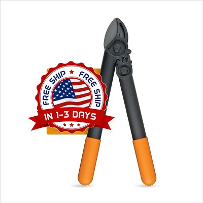 Garden Loppers Shears Tree Trimmers Branch Pruning Cutter 15'' Gear Lopping Chop