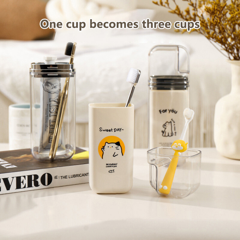 Toothbrush Cup Case Travel Cup Toothbrush Holder Portable Toothbrush