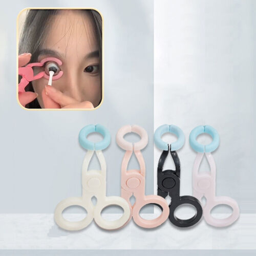 Contact Lens Applicator Remover Tool Soft Contact Lenses Inserter Helper Devic-e - Foto 1 di 21