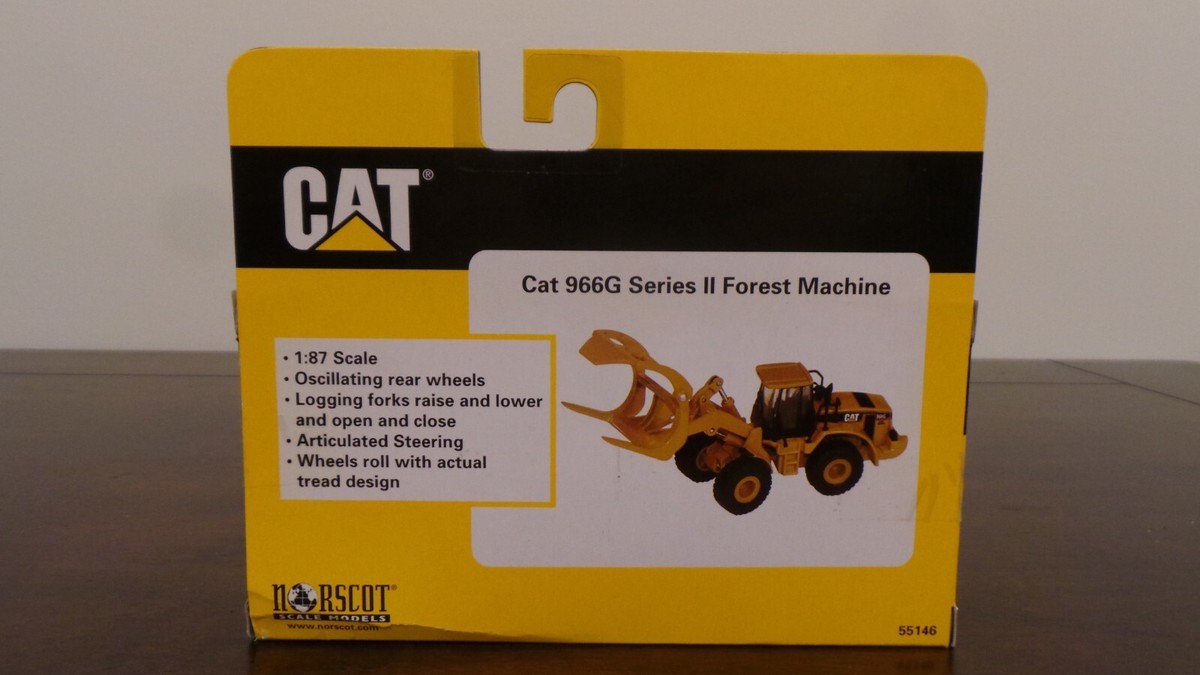 Norscot Cat 966G Series II Forest Machine Collectible Die
