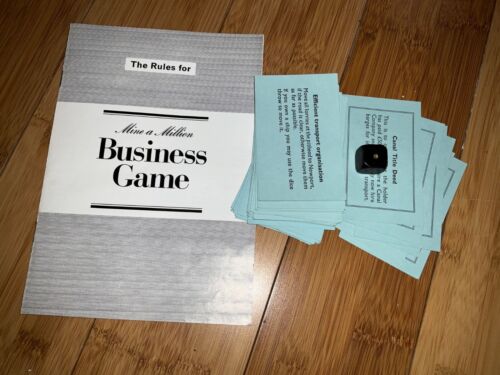 Vintage Mine A Million Business Game Board Game By Waddingtons 1965 - Picture 4 of 5