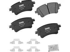 For 2020-2024 Audi A4 Quattro Brake Pad Set Rear Bendix 35559NZFP 2021 2022 2023
